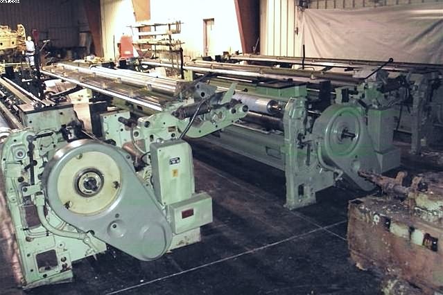 SULZER D1 Weaving Machines, 213" wide, cam type.